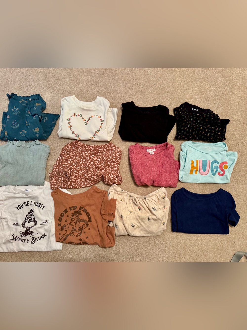 Toddler girl shirt lot
